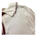 LA STUPENDERIA shirt tinta unita con colletto Panna per Bambina TJMG72 PANNA LA STUPENDERIA 