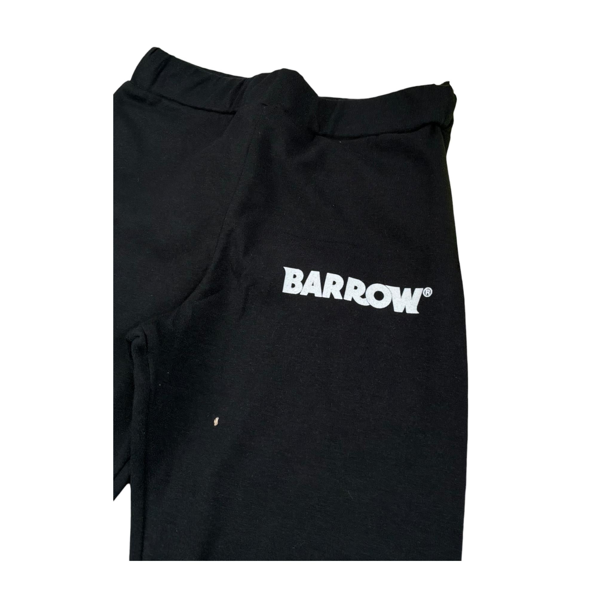 Barrow Kids Leggins Tinta Unita con Logo per Bambina 033040 NERO BARROW KIDS 