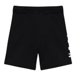 Dsquared2 Bermuda In Tuta Tinta Unita con Stampa per Bambino DQ2930 NERO DSQUARED2 