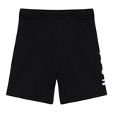 Dsquared2 Bermuda In Tuta Tinta Unita con Stampa per Bambino DQ2930 NERO DSQUARED2 