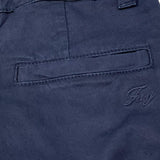 Fay Pantalone Tinta Unita con Girovita Regolabile per Neonato NUG8038 BLU FAY 