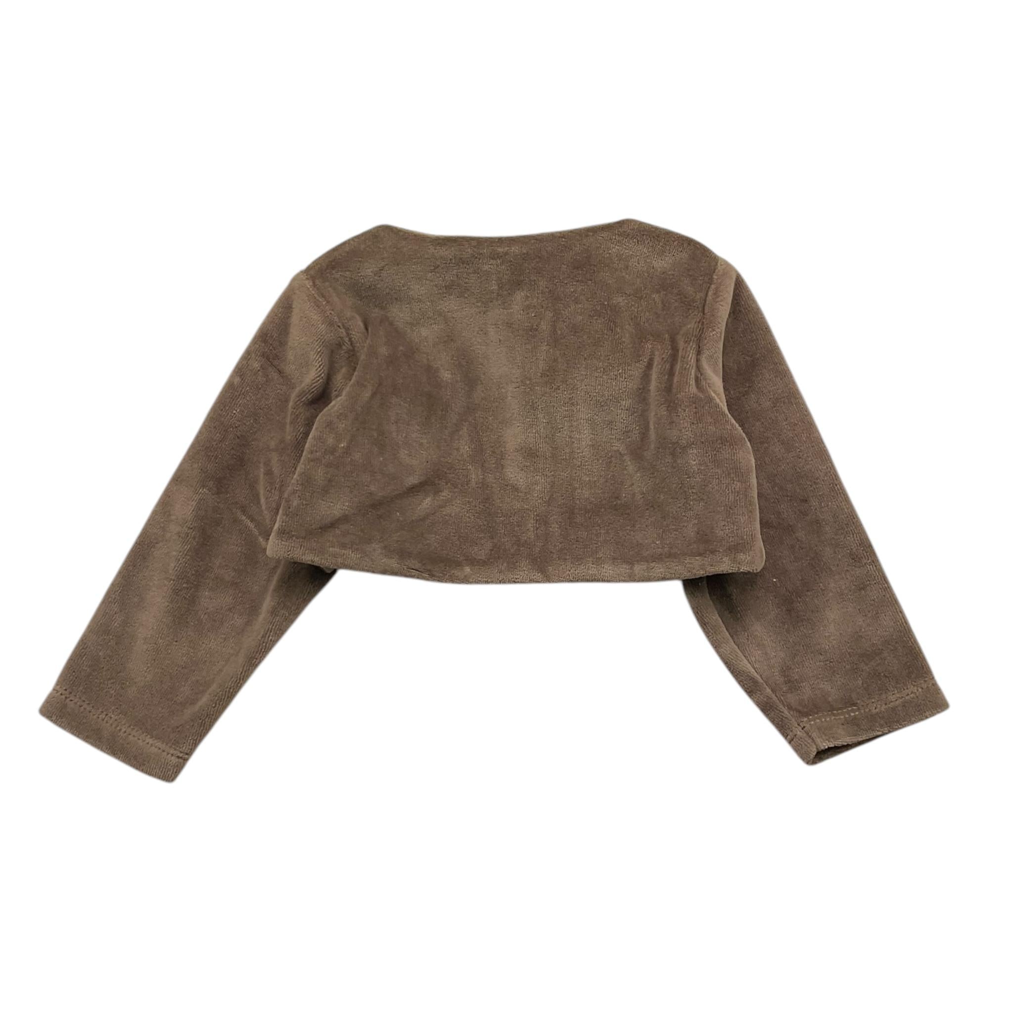 NINNAOH coprispalle tinta unita Marrone per Neonata I2352 MARRONE NINNAOH 