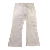 Met Pantalone Tinta Unita con Elastico In Vita per Bambina ME337 BIANCO MET 