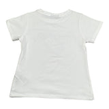 Marc Ellis T-Shirt Girocollo Tinta Unita con Stampa per Bambina JMJTS16481 BIANCO MARC ELLIS 