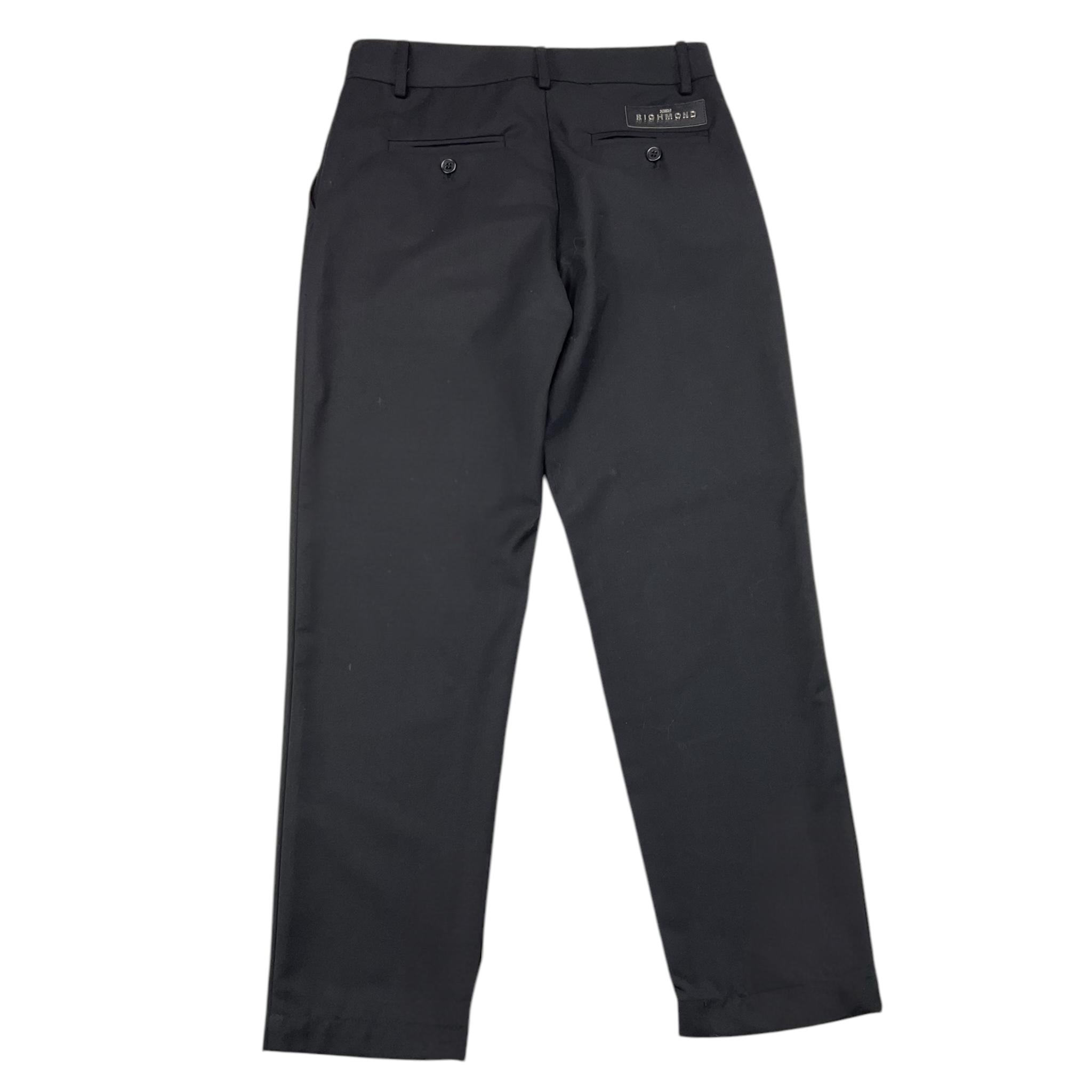 JOHN RICHMOND pantalone tinta unita con tasche america Nero per Bambino RBA25040 NERO JOHN RICHMOND 