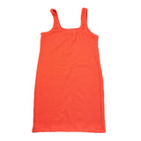 F**K Abito Giromanica Tinta Unita per Bambina FJ25G5L04DSFC CORALLO F**K 