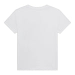 Guess T-Shirt Gircollo Tinta Unita con Stampa per Neonato I5GI01K8HM4 BIANCO GUESS 