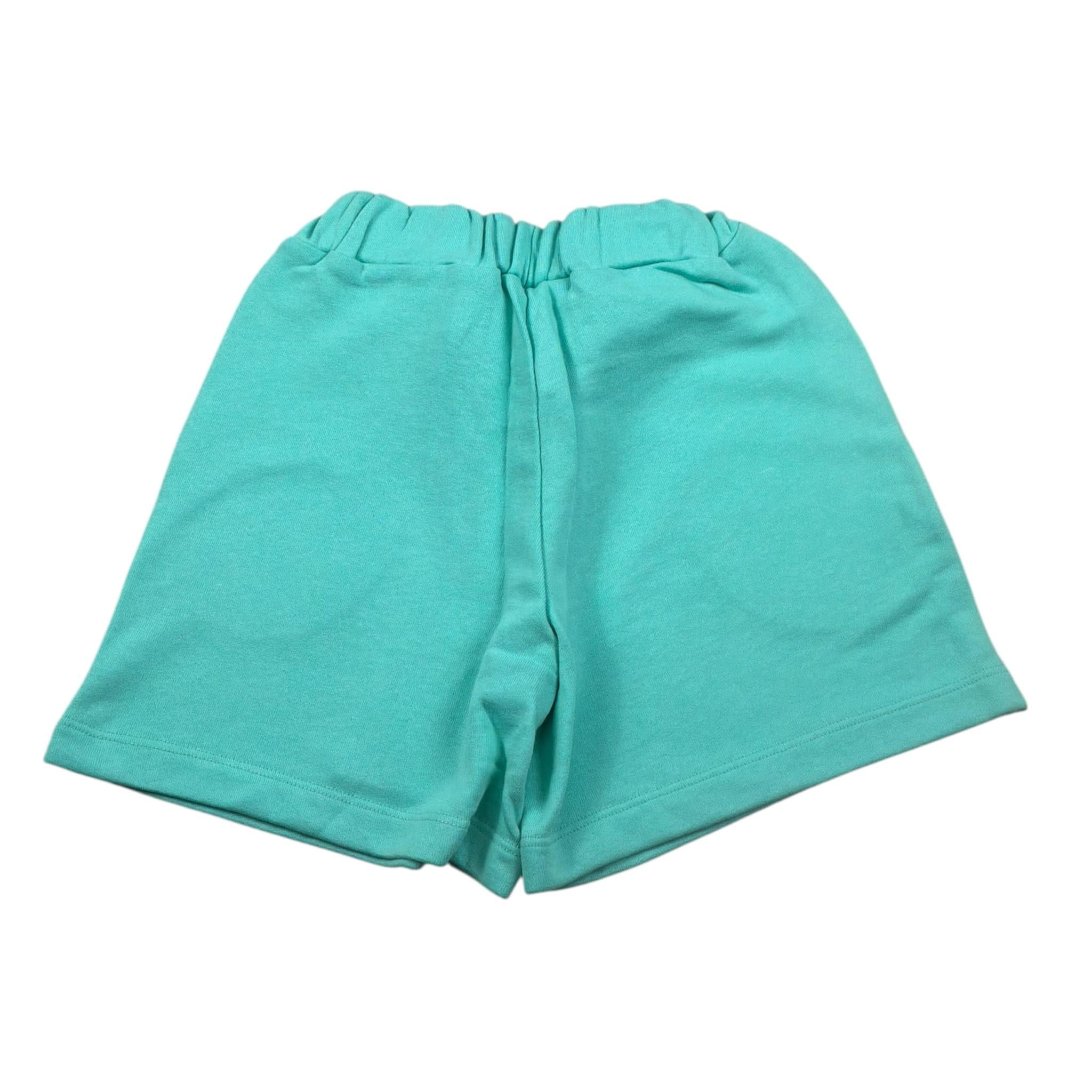 Gaelle Short tinta unita con Stampa Verde Acqua per Bambina 2746P0716 VERDE ACQUA GAELLE 