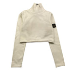 REFRIGIWEAR maglia collo alto tinta unita modello crop Panna per Bambina RWG925X PANNA REFRIGIWEAR 