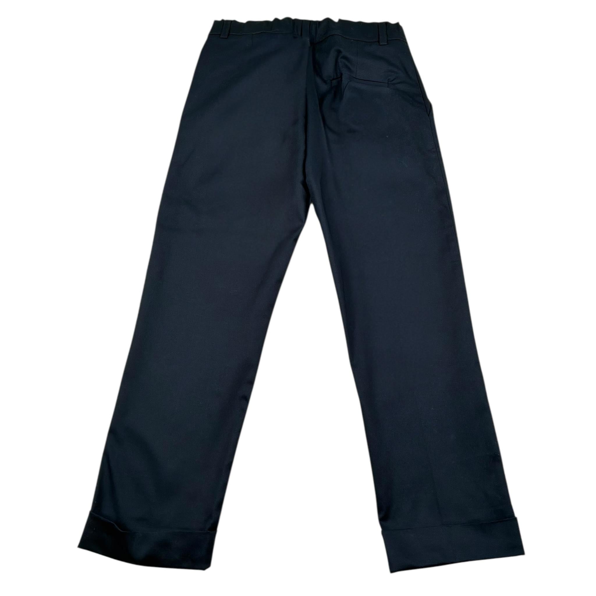 Manuel Ritz Pantalone Tinta Unita con Girovita Regolabile per Bambino MR2860X BLU MANUEL RITZ 