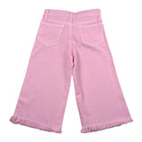 M+E' Jeans Tinta Unita Modello Palazzo per Neonata UE1703N ROSA M+E' 