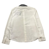 Emporio Armani Camicia Tinta Unita con Colletto In Contrasto per Bambino 6R4CJ5X BIANCO EMPORIO ARMANI 