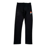 Mousse Leggins Tinta Unita con Stampa per Bambina LOVEE NERO MOUSSE 