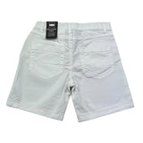 Sarabanda Bermuda Tinta Unita con Girovita Regolabile per Bambino 0B122 BIANCO SARABANDA 