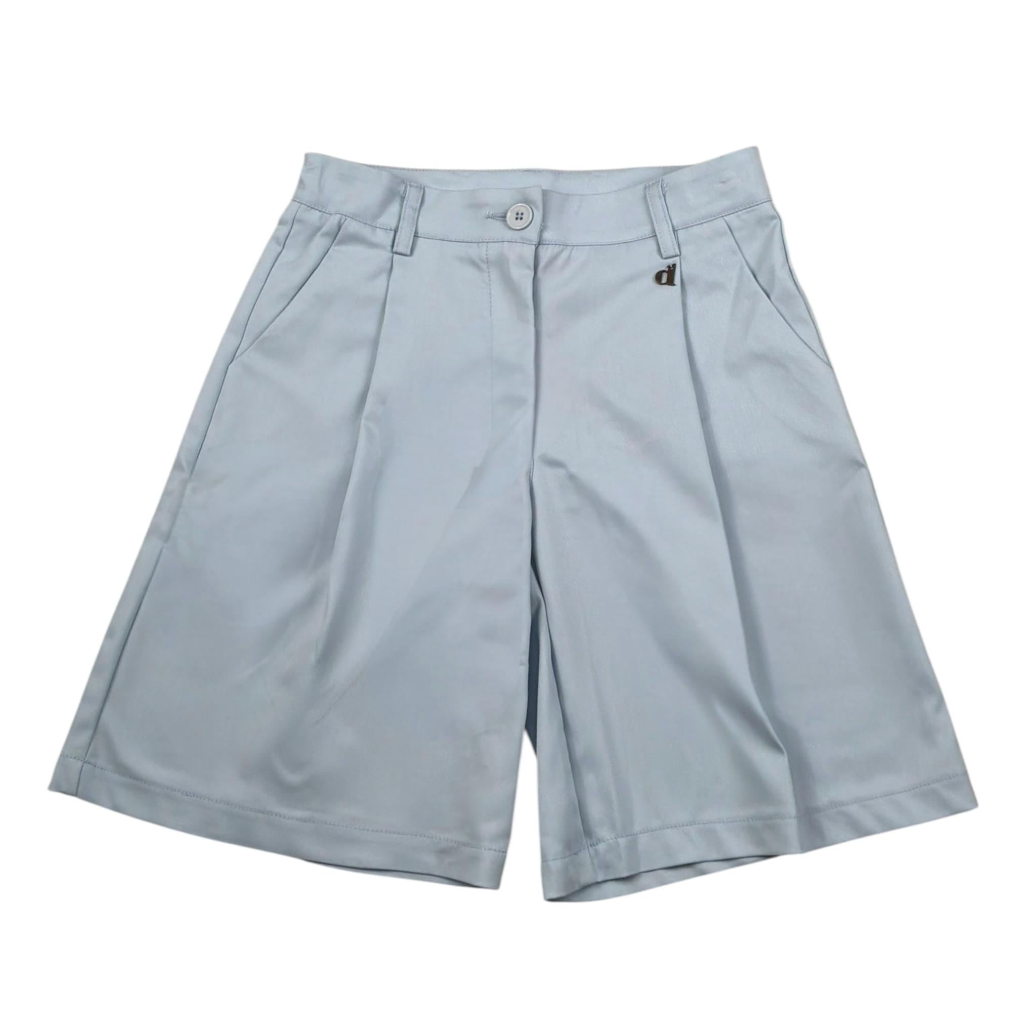 Dixie Short Tinta Unita con Girovita Regolabile per Bambina RB16132G74 AZZURRO DIXIE 