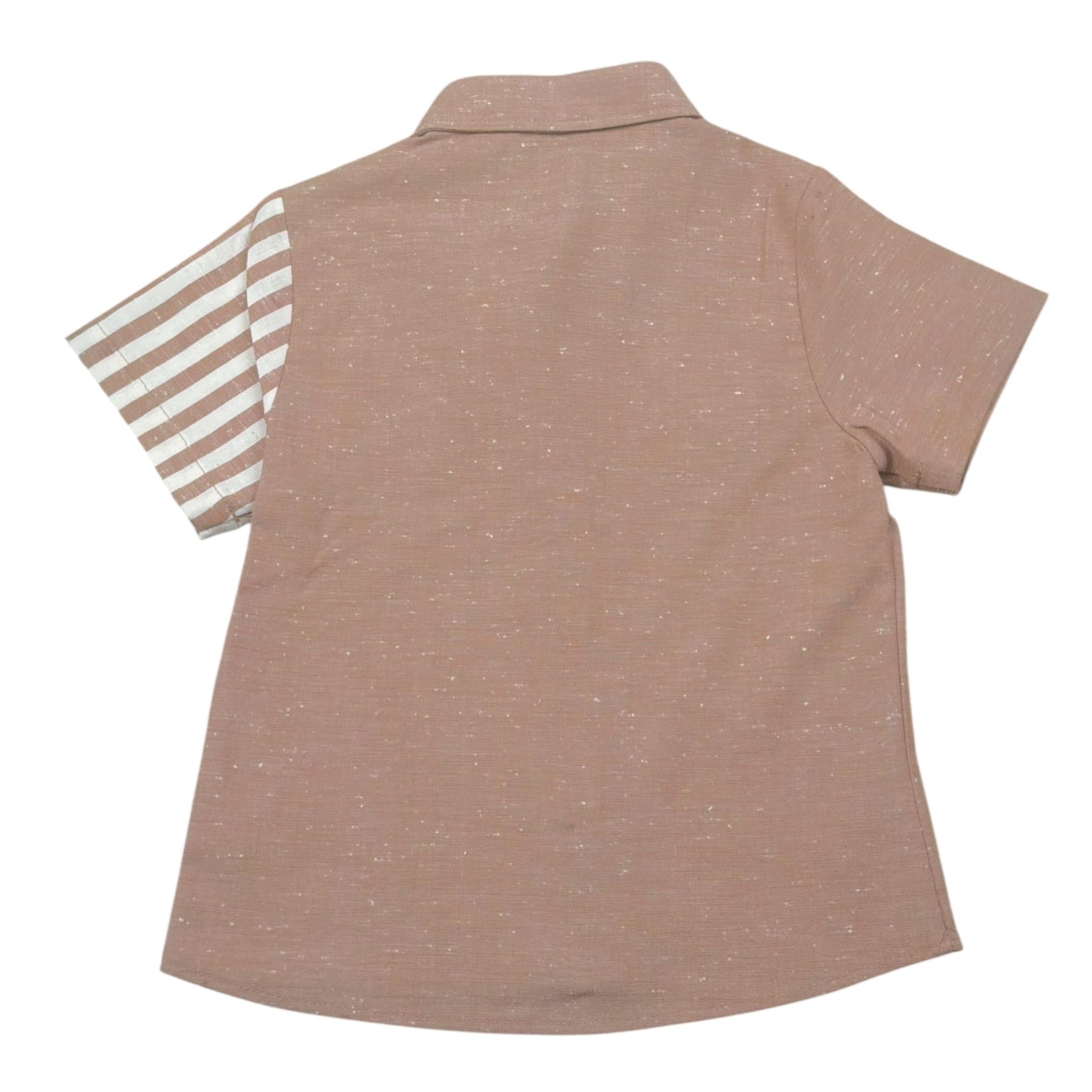 Daniele Alessandrini Completo 2 Pezzi Camicia-Bermuda per Neonato 1296K200168 MARRONE DANIELE ALESSANDRINI 