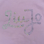 Liu Jo Abito Tinta Unita con Brillantini per Bambina KA5037XXXX LILLA LIU JO 