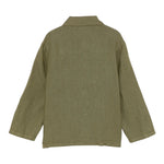 Aspesi Camicia Manica Lunga Tinta Unita per Bambino S25009GCL6000X VERDE ASPESI 