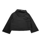 Herno Giubbino Tinta Unita con Zip per Bambina GI000082G NERO HERNO 