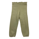 LOUISE MISHA leggins tinta unita Verde per Neonata GRCW24L0295N VERDE LOUISE MISHA 