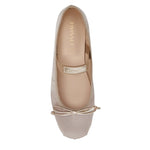 Twinset Ballerina Tinta Unita con Elastico per Bambina 251GCJ022 BEIGE TWINSET 