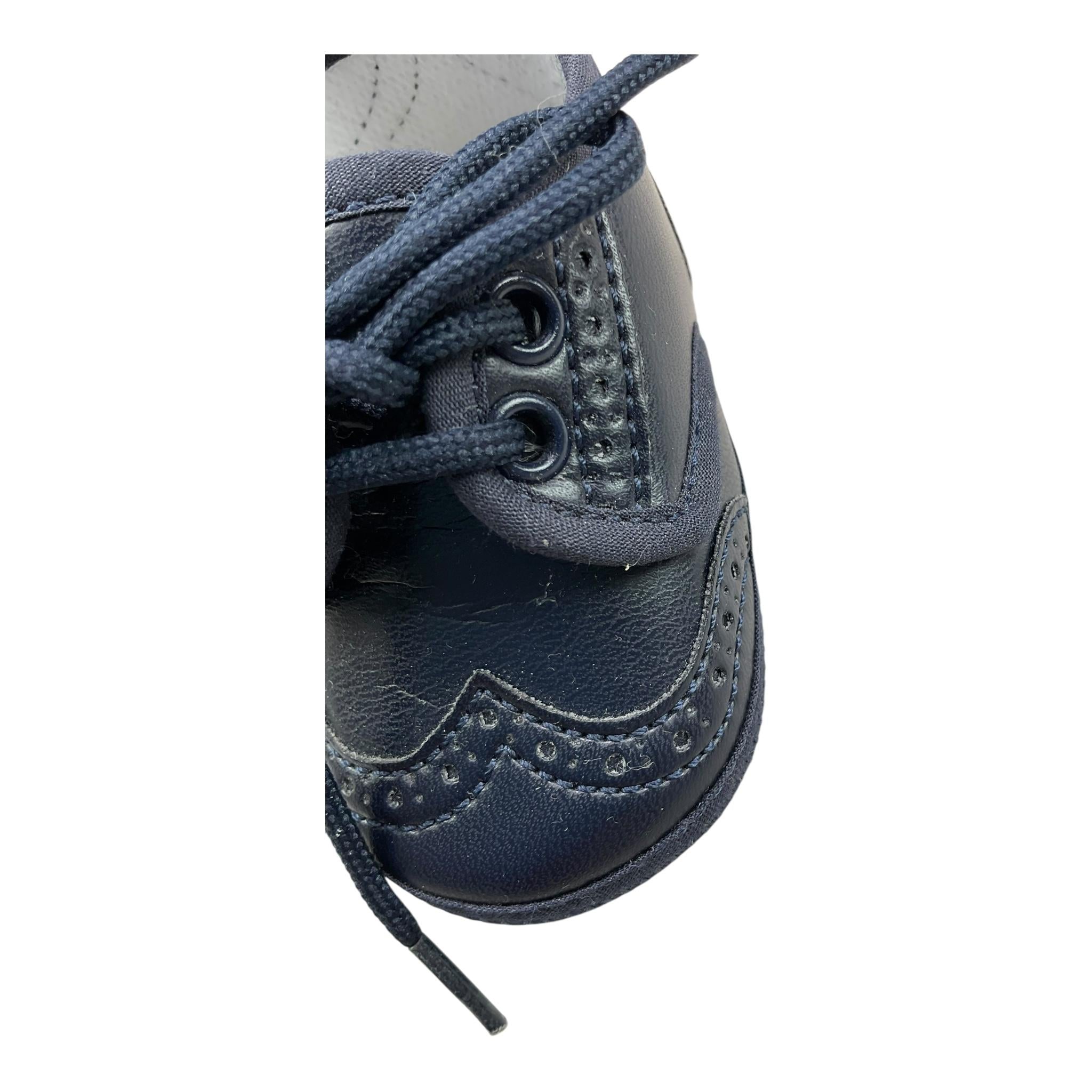 ALETTA scarpina tinta unita con lacci Blu per Neonato STZ9930N BLU ALETTA 