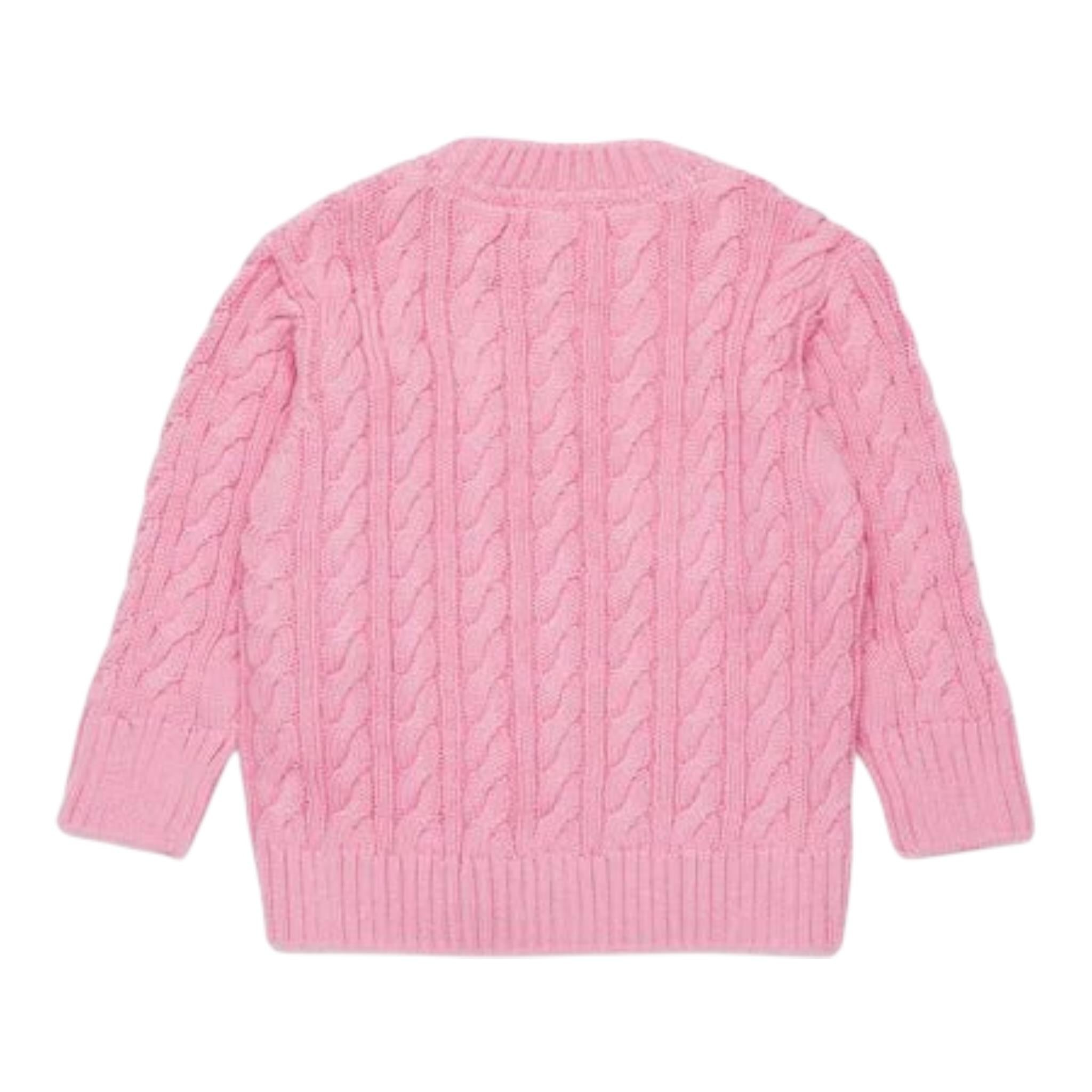 Diesel Maglia Tinta Unita con Logo per Neonata K00594 ROSA DIESEL 