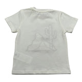 M+E' T-Shirt Girocollo tinta unita Panna per Bambino UEM0516 PANNA M+E' 