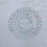 Moschino T-Shirt Girocollo Tinta Unita con Stampa per Bambina HDM070 BIANCO MOSCHINO 