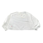 Simonetta Camicia Tinta Unita con Logo per Bambina SW5A03 BIANCA SIMONETTA 