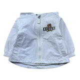 Moschino Giubbino Tinta Unita con Zip E Cappuccio per Neonato MUS033 BIANCO MOSCHINO 