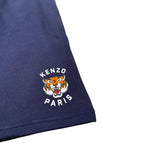 Kenzo Bermuda Felpa Tinta Unita con Logo per Bambino K61122 BLU KENZO 