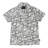 John Richmond Camicia Tinta Unita con Fantasia per Bambino RBP25093CAXX BIANCO JOHN RICHMOND 