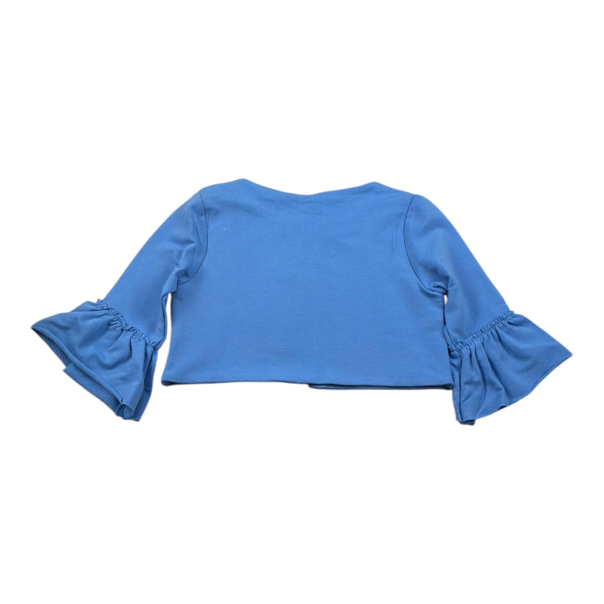 Please Coprispalle Tinta Unita  per Bambina LG25042G49 BLU PLEASE 