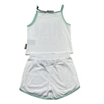 Just Cavalli Completo 2 Pezzi Top-Short per Bambina JGP26141CJ BIANCO JUST CAVALLI 