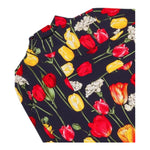 DOLCE & GABBANA shirt tinta unita mezzo collo con stampa Blu per Neonata L5JTLEN BLU DOLCE & GABBANA 