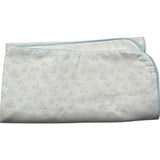 Trussardi Coperta Tinta Unita con Stampe per Neonato TLP26004CE BIANCO TRUSSARDI 