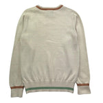Trussardi Maglia Girocollo Tinta Unita con Logo per Bambino TBP26155MA BEIGE TRUSSARDI 