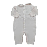 Bimbalo' Tutina Tinta Unita con Colletto per Neonata 7575 ROSA BIMBALO' 