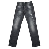 Patriot Jeans Tinta Unita con Strappi per Bambino PB1572 NERO PATRIOT 