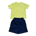 Iceberg Completo 2 Pezzi Bicolore T-Shirt-Bermuda per Neonato CMBICE5107BX VERDE/BLU ICEBERG 