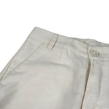 Emanuel Pris Pantalone Tinta Unita con Girovita Regolabile per Bambino EPT6243R PANNA EMANUEL PRIS 