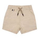 Boss Bermuda Tinta Unita con Elastico In Vita per Neonato J520822 BEIGE BOSS 