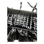 John Richmond Borsa Tinta Unita Lucida per Bambina RGP26170BO NERO JOHN RICHMOND 