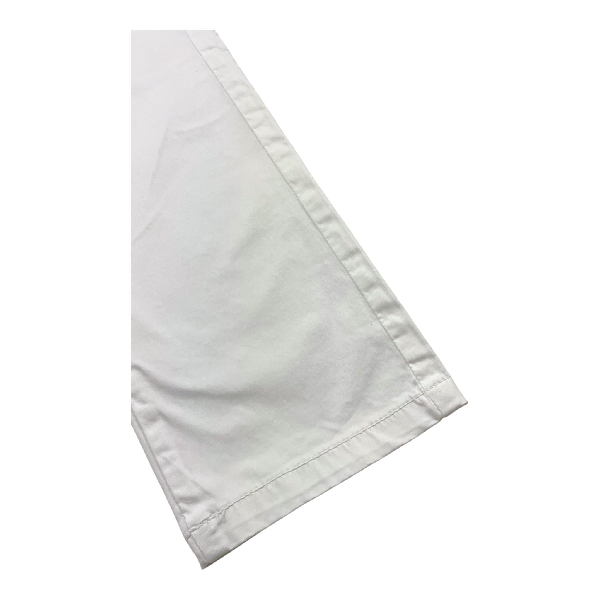 Never Too Pantalone Tinta Unita con Girovita Regolabile per Bambino NT1322R BIANCO NEVER TOO 