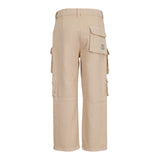 Dou Dou Pantalone Modello Cargo Tinta Unita per Bambina DW6P30X BEIGE DOU DOU 