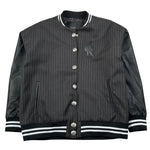 John Richmond Giubbino College Tinta Unita con Ecopelle per Bambino RBP26072GB NERO JOHN RICHMOND 