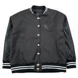 John Richmond Giubbino College Tinta Unita con Ecopelle per Bambino RBP26072GB NERO JOHN RICHMOND 