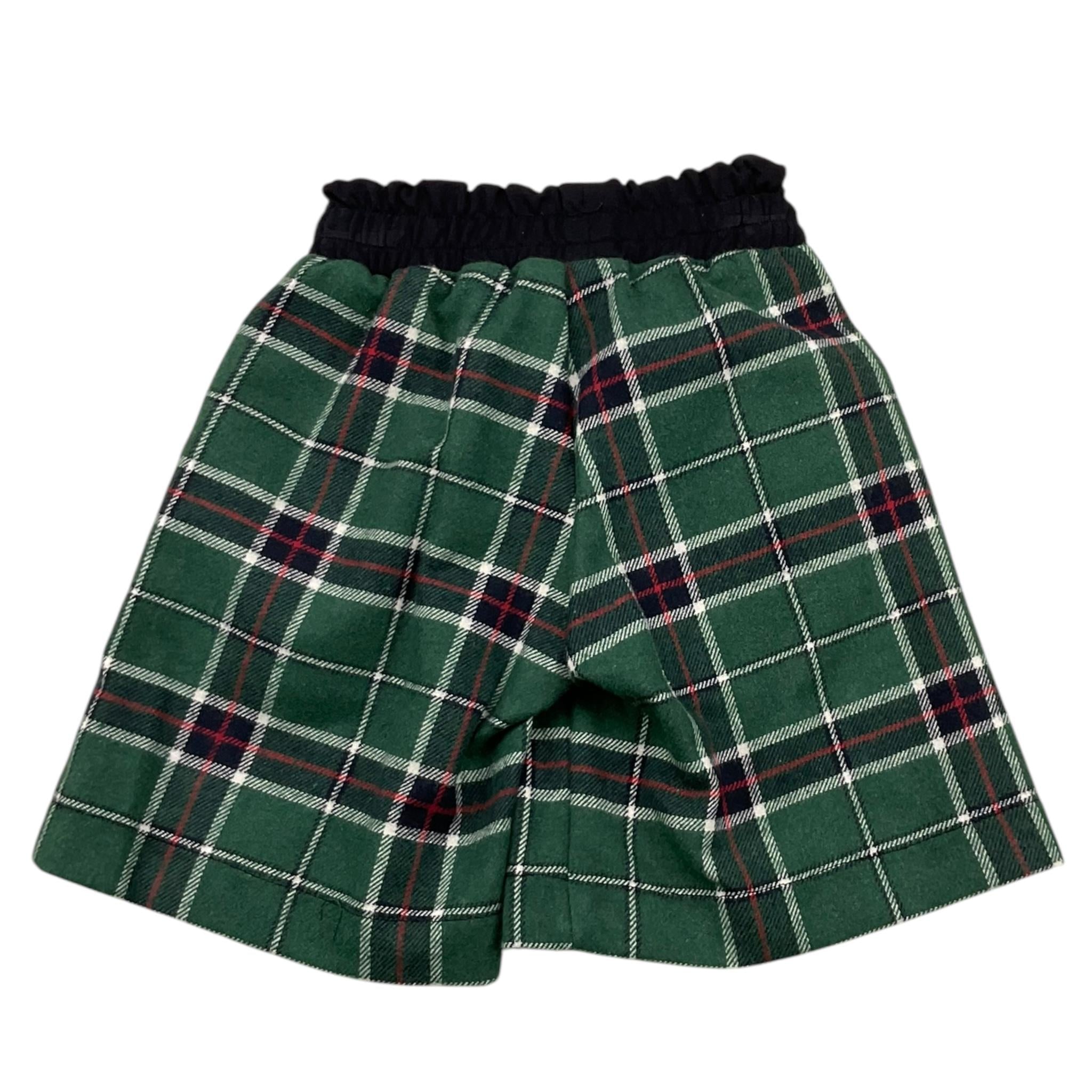 LE BEBE' pantalone modello palazzo fantasia scozzese Verde per Neonata LBG6112 VERDE LE BEBE' 