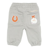 STELLA McCARTNEY pantalone tinta unita con elastic in vita Grigio per Bambino TV6570J GRIGIO STELLA McCARTNEY 
